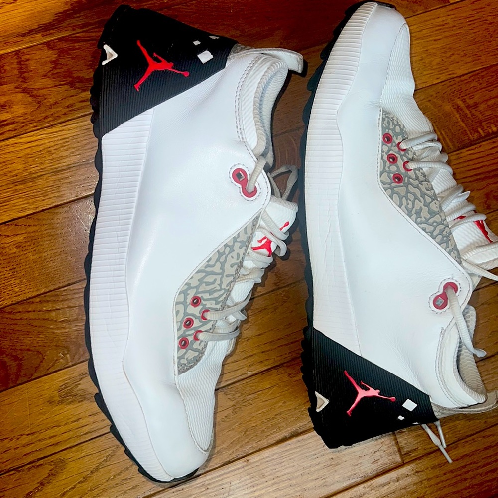 Air Jordon ADG 2 golf shoes white cement men's 10 Nike